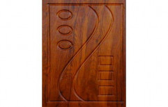Brown Solid Wood Membrane Door