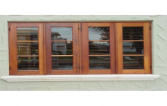 Brown Wooden Window