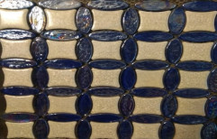 Ceramic Designer Floor Mosaic Tiles, Packaging Type: Corrugated Box, Thickness: 15-20 mm