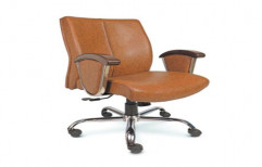 Comfotable Brown Leather President Chair, Model Name/Number: E-Sc 21