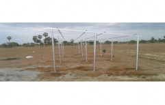 Concrete Pile Mild Steel Ms Solar Panel Mounting Structure, For Commercial, Thickness: 5mm