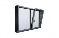 Double Glazed Aluminium Tilt And Turn Window, Height: 4 To 5 Feet