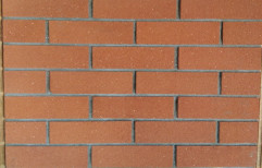 Facade Brick Cladding Terracotta Tile, Thickness: 6 - 8 mm