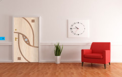 Fiber Laminated Flush Door, for Home