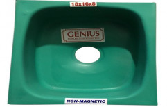 Genius SS Kitchen Sink, Size: 18x16x8 Inch
