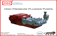 High Pressure Plunger Pumps