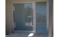 Hinged Aluminium Glass Door, for Office