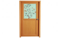 Hinged Decorative PVC Glass Door, Interior