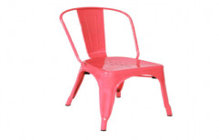 Kernig Krafts Powder Coated Metal Tolix Chair, For Cafe