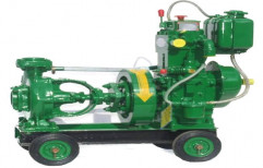 Kirloskar Iron 2 hp Diesel Engine Pump Set, Output Voltage: 250/220 V