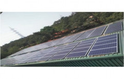 Mounting Structure Grid Tie Solar Power System, Capacity: 100 Kw