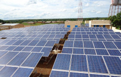 Mounting Structure On Grid Solar Power Systems For Industrial