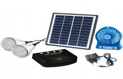 Plastic LED Solar Home Lighting System