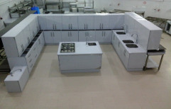 Powder Coated Modular Stainless Steel Kitchen, For Home,Residential, Material Grade: SS304