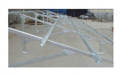 Silver Aluminum Aluminium Solar Mounting Structure