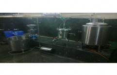 Stainless Steel Semi Automatic Soya Milk Making Machines, 2 kW