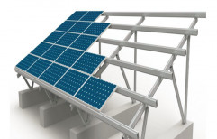 Steel Modular Solar Panel Stand, Thickness: 0.9 Mm To 6 Mm