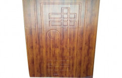 Stylish Wooden Door, Brown, Thickness: 35 Mm