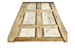 Teak Wood Panel Door