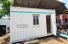 Technocap Steel Modular Office Cabin, Size: 20x10x9.5 Ft