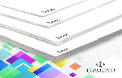 Tirupati White 5mm PVC Foam Sheet, 0.35