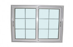 White Aluminium Aluminum Sliding Window
