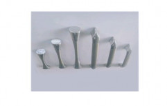 White Metal Pull Handle Glass Door Handle, For Glass Door Fitting