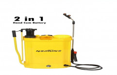 Yellow Battery Powered Knapsack Sprayer, 10.15kg, Model Name/Number: Neptune