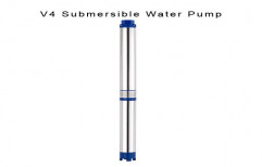 Agro King Stainless Steel V4 Submersible Water Pump, 220 V