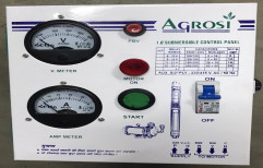 Agrosi Stainless Steel Single Phase Submersible Control Panel for Pump, Warranty: 6 Months