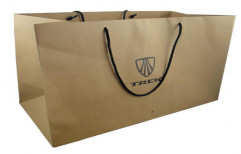 Brown Square Paper Bag, Capacity: 1 To 5 Kg