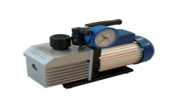 Cast Iron Automatic 9 CFM Double Stage Vacuum Pump, Motor Speed: 2400 RPM