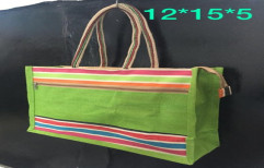 Ecofy Assorted Jute Bag, Size: 12*15*5
