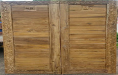 Exterior Teak wood carving door