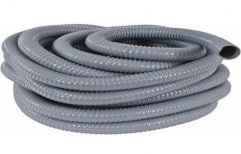 Grey 10mm To 50mm PVC Flexible Conduit Pipes, For Indutrial