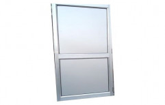 Hinged Aluminum Bathroom Door, Design/Pattern: Plain, Thickness: 5-10 Mm