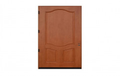 Hinged Brown PVC Fiber Doors, For Bathroom