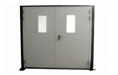 Hinged Fireproof Fire Rated Steel Doors 120 Minutes