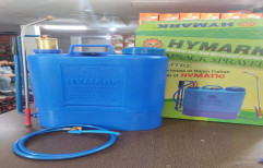 HYMARK Blue Hand and Battery Operated Spray Tank, For Spraying, Capacity: 16 liters