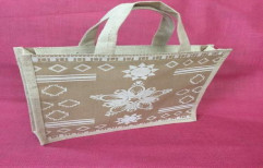 Jute Cotton Printed Bag by Himanshu Jute Fab