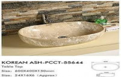 Korean Ash Size :600 X 400 X 150 Sanitary Ware by Mansi Metals & Minerals