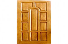 LN Doors Natural Teak Wood Panel Door for Home