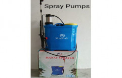 Manav Trading Battery Sprayer Pump for Agriculture, Capacity: 16 L