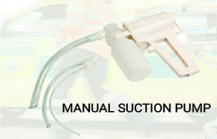 Manual Medical Suction Pump, Max Flow Rate: 20 Lpm