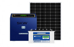NXT 5KW Luminous Single Phase Solar System, Power: <10 KW, 220V