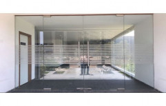 Plain Interior Hinged Glass Door, Thickness: 12-15 Mm