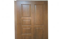 Powder Coated Decorative Wooden Door, Thickness: 25 To 30 Mm