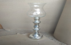 Pushp Creation Glass Candle chimni