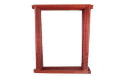 Rectangular Padauk Wooden Door Frame, Size: 7*4