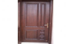 Saina Wood Designer Solid Wooden Door, For Home